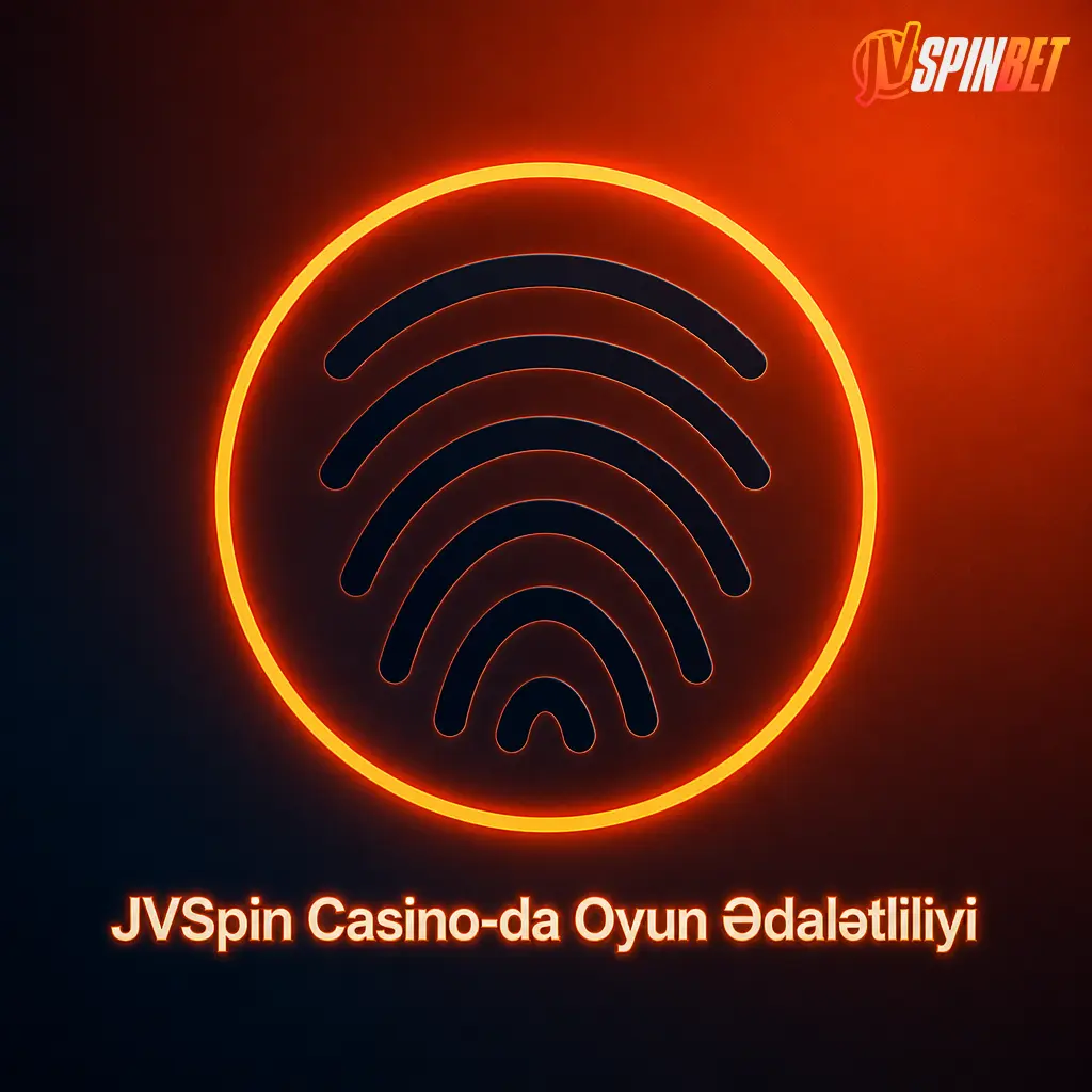 JVSpin Casino-da sertifikatlaşdırılmış RNG və beynəlxalq audit vasitəsilə təmin olunan ədalətli oyun sisteminin təsviri