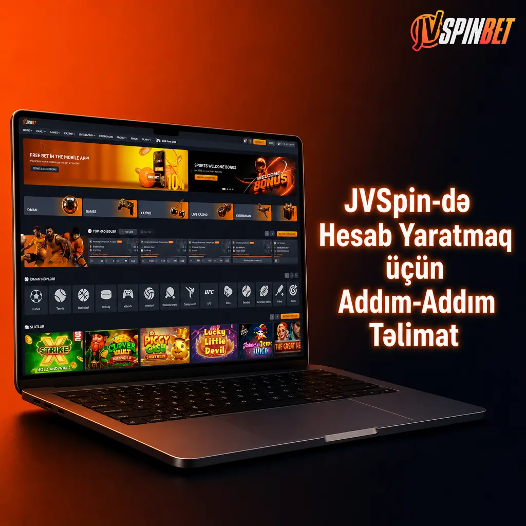 JVSpin-də hesab yaratmaq üçün addım-addım qeydiyyat təlimatı: qeydiyyat forması, məlumat daxiletmə və təsdiq kodu mərhələləri