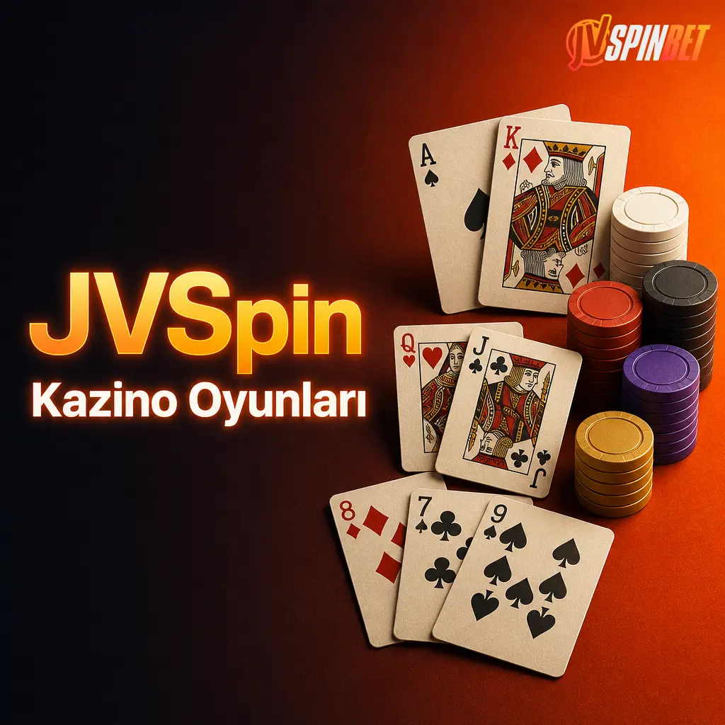 JVSpin kazinosunda 3000-dən çox oyun: slotlar, rulet, bakara, blekcek, poker və canlı dilerli oyunlar