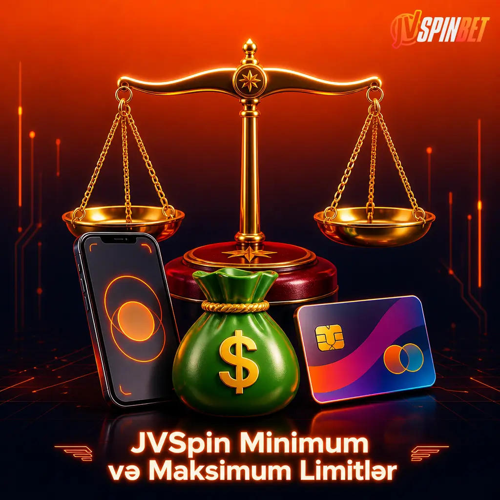 JVSpin-də ödəniş metoduna görə minimum və maksimum depozit limitləri: Visa, Binance Pay və digər üsullar üçün fərqli hədlər
