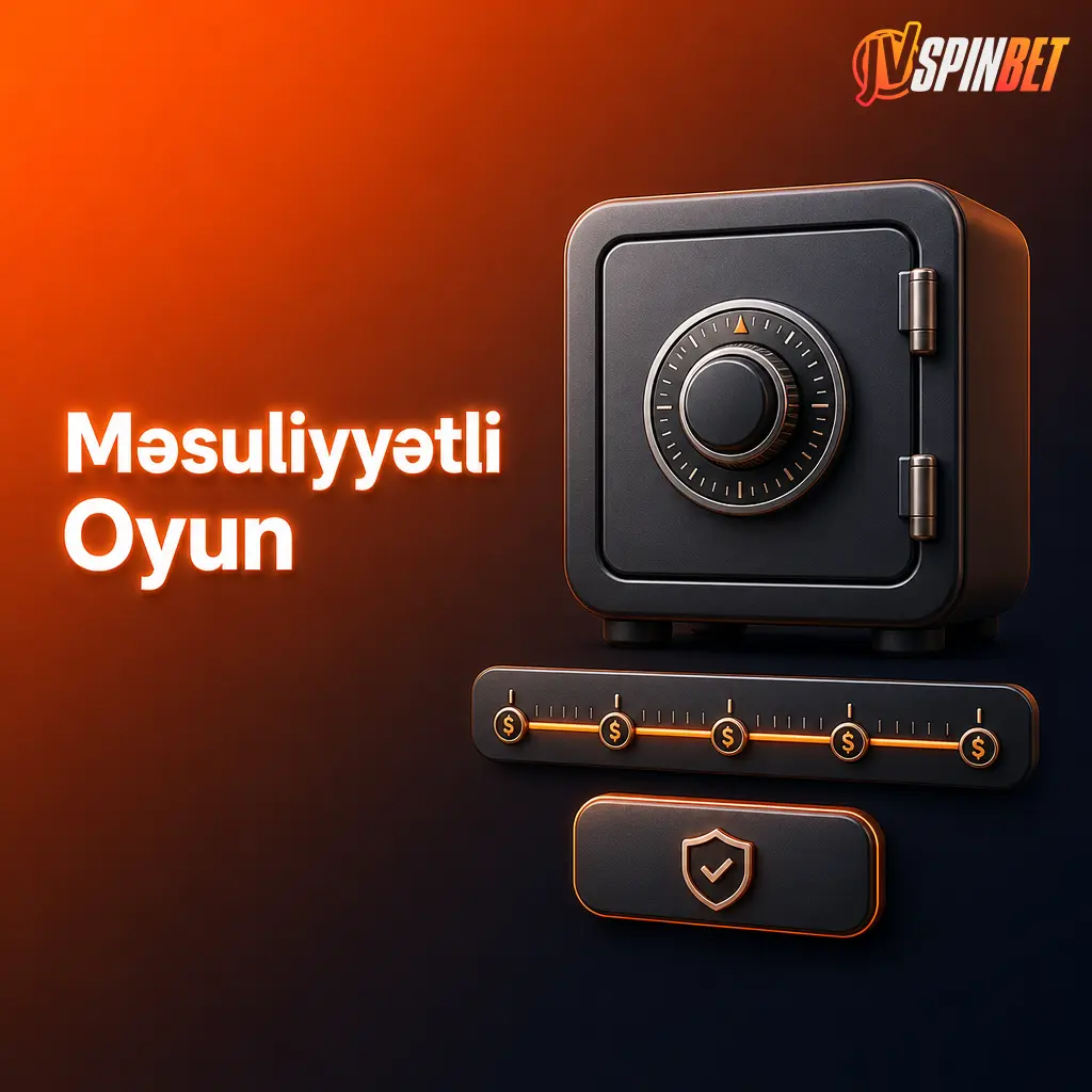 JVSpin platformasında məsuliyyətli oyun: depozit limiti, mərc limiti və özünü istisna funksiyaları ilə mərc davranışınızı idarə edin.