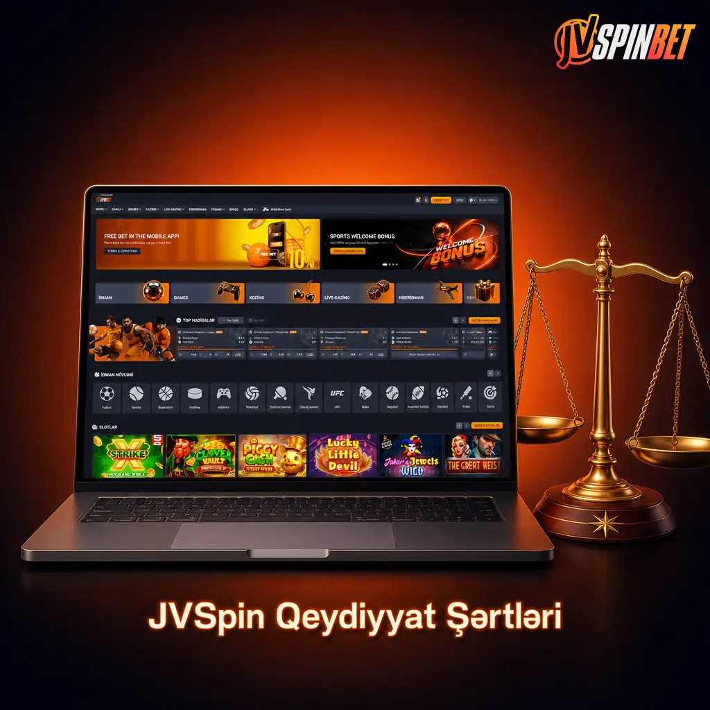 JVSpin qeydiyyat şərtləri: bir hesab qaydası, düzgün məlumat tələbi və qaydaların pozulmasının nəticələri haqqında məlumat.